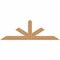 Ekena Millwork Saratoga Smooth Timber Gable Bracket, Western Red Cedar, 84"W x 28"H x 3 1/2"D x 5 1/2"F, 8/12 Pitch GBW084X28X0406SAR00SWR - alternate 1